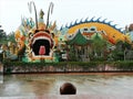 World`s largest and longest dragon statue & tunnel in the world at Yong Peng, Johor, Malaysia, at a length of 115 meters